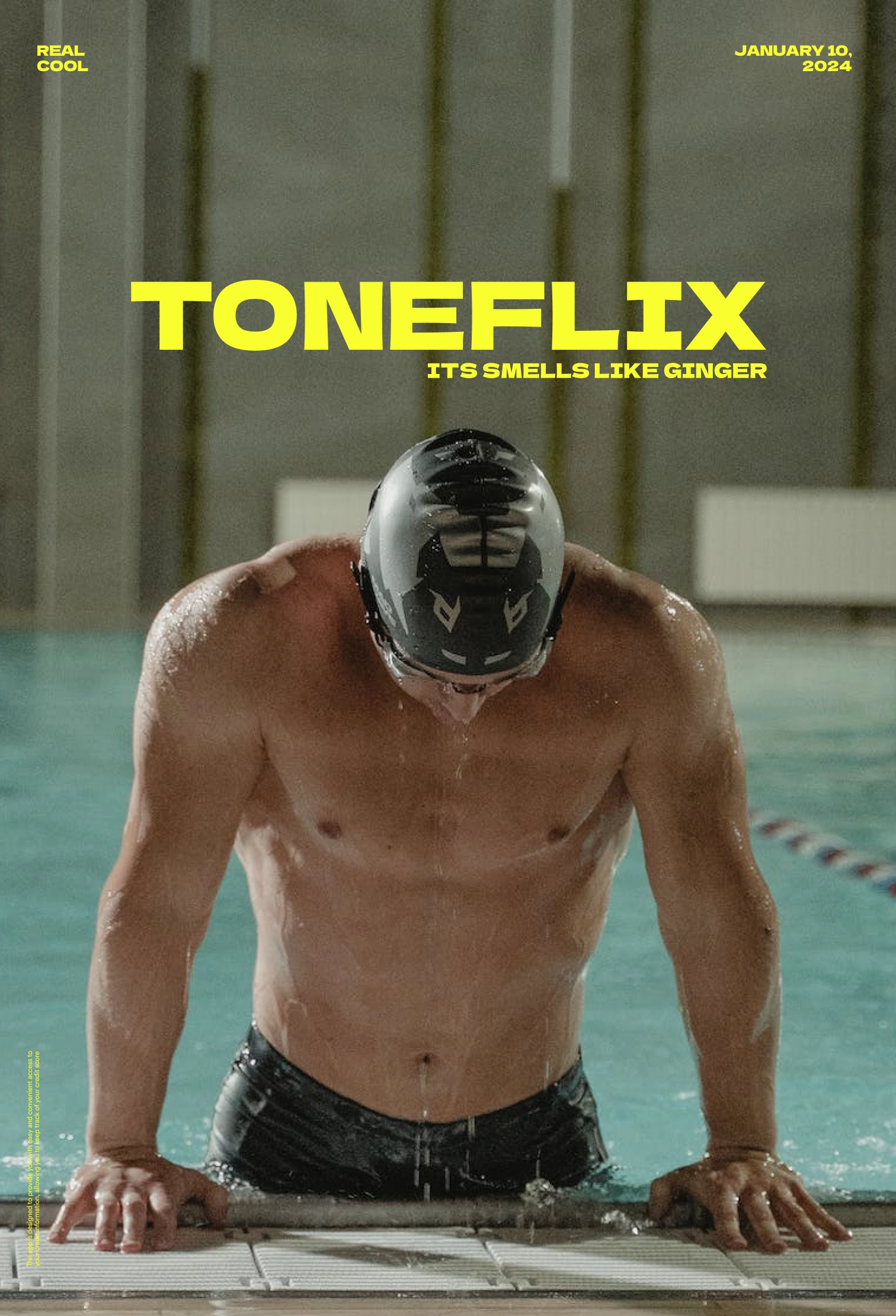 Toneflix website design showing the fitness platform marketing page